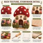 🏡Build a Cozy  Fairytale Village – No Sewing Needed! ✨