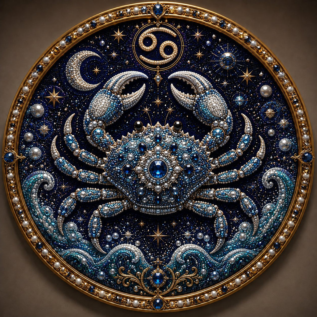 🌙✨Personalized 12 Zodiac Pearl Art Kit – Relax & Create! 🌌