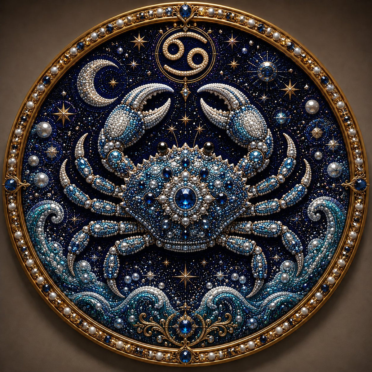 🌙✨Personalized 12 Zodiac Pearl Art Kit – Relax & Create! 🌌