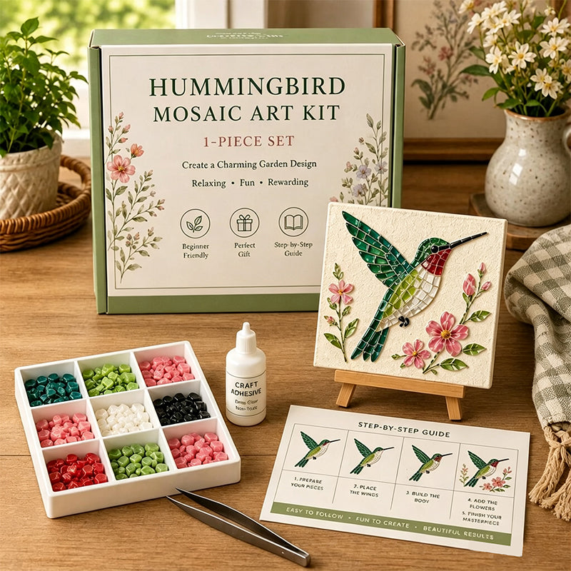 🎨Create Shimmering Mosaic Art at Home! ✨Your Perfect Screen-Free Creative Escape! 🧘