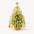 🎄✨ DIY Beaded Christmas Tree Kit – 🎅Create Your Own Sparkling Holiday Decoration