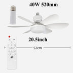 💡 Smart Fan Light Solution: Dimmable LED Ceiling Fan Lamp with Easy Mounting Hardware! 🌀