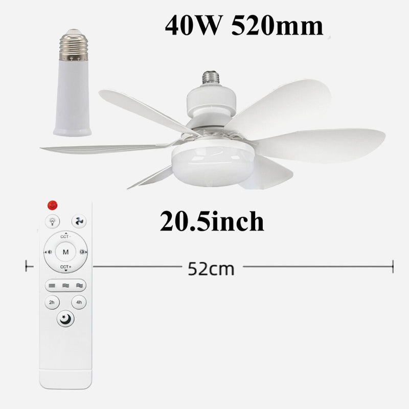 💡 Smart Fan Light Solution: Dimmable LED Ceiling Fan Lamp with Easy Mounting Hardware! 🌀