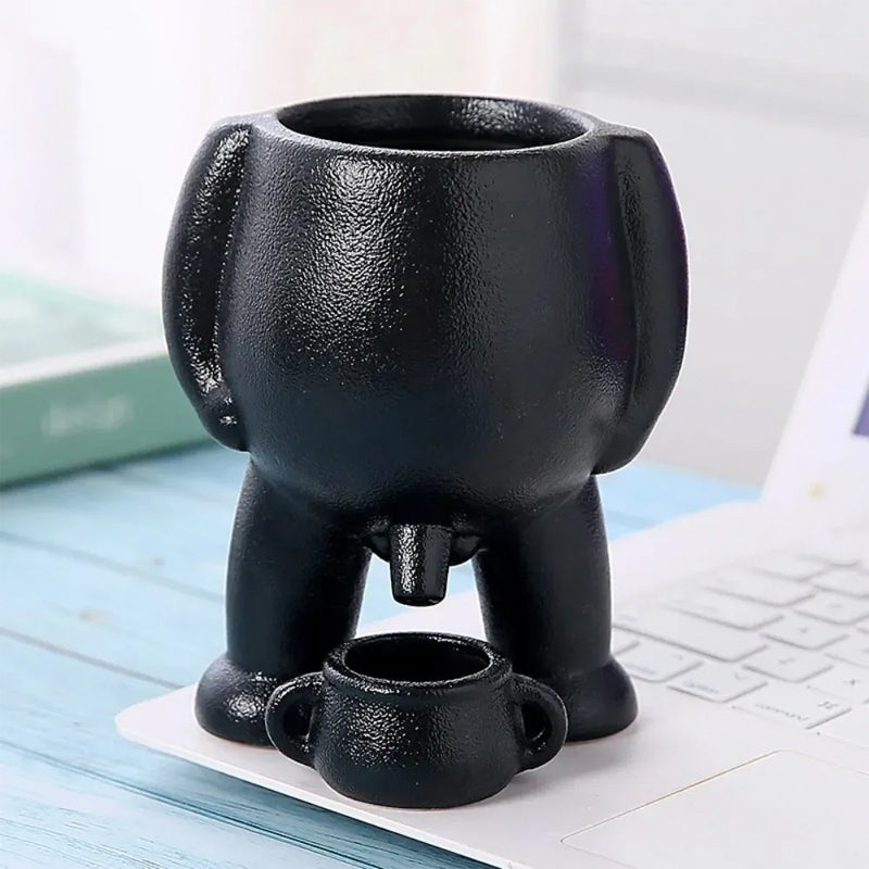 🦥 Abstract-Style Planters: Creative Resin Succulent Pots & Abstract Desktop Decor! 🌿