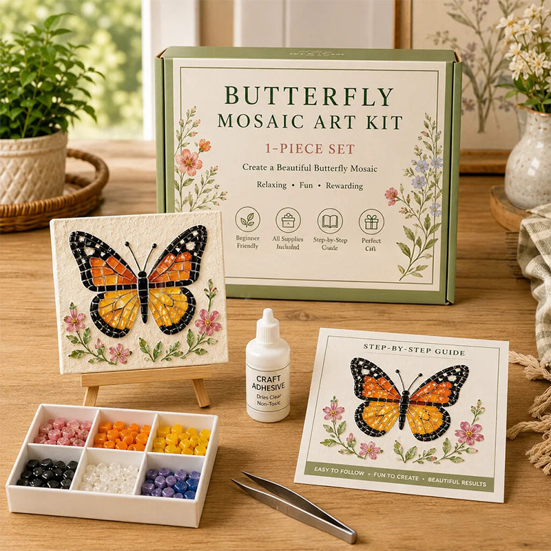 🎨Create Shimmering Mosaic Art at Home! ✨Your Perfect Screen-Free Creative Escape! 🧘