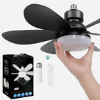 💡 Smart Fan Light Solution: Dimmable LED Ceiling Fan Lamp with Easy Mounting Hardware! 🌀