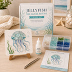 🌊✨ Ocean-Themed Art DIY Kit – Create Stunning Mosaic Masterpiece