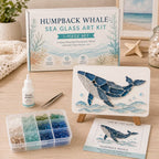 🌊✨ Ocean-Themed Art DIY Kit – Create Stunning Mosaic Masterpiece