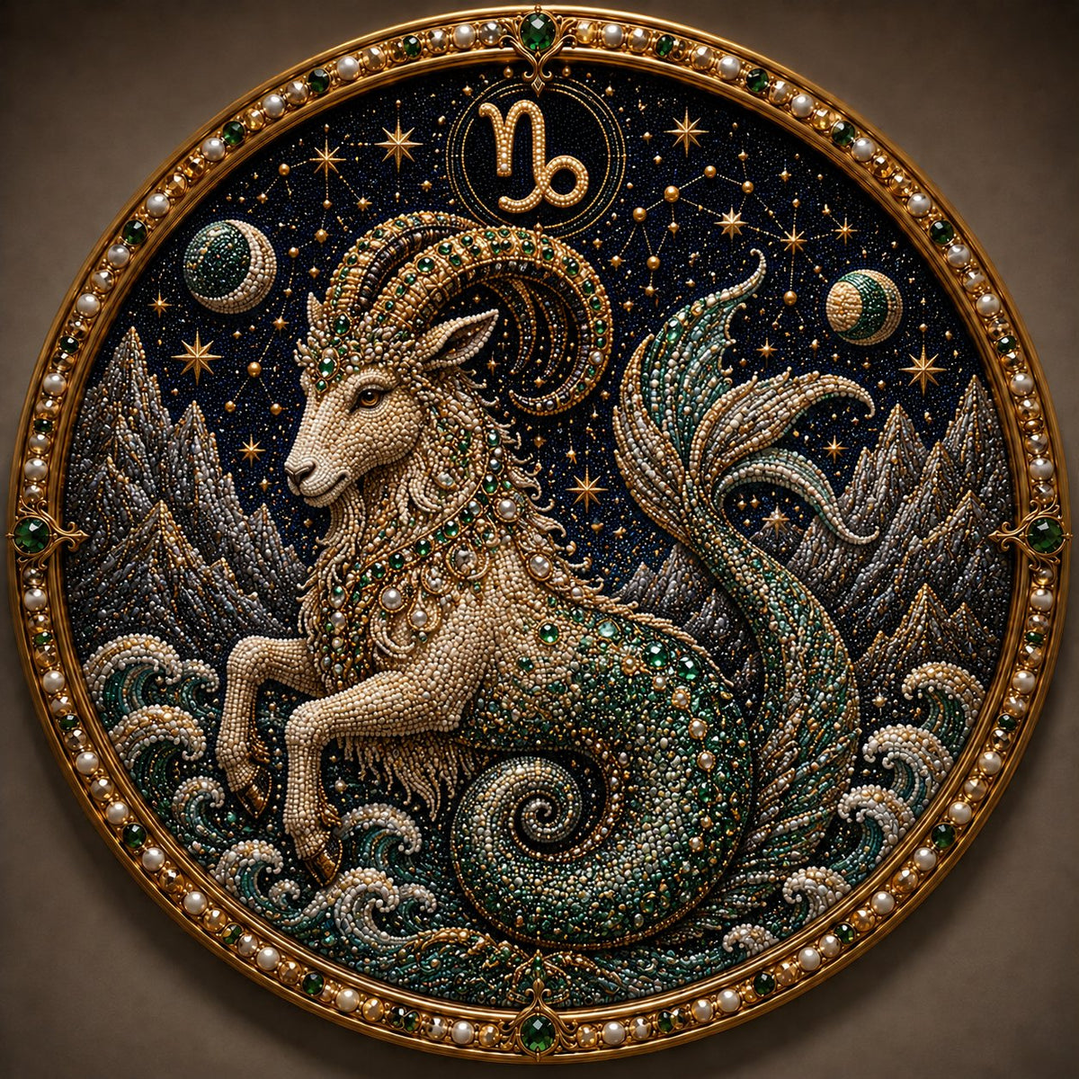 🌙✨Personalized 12 Zodiac Pearl Art Kit – Relax & Create! 🌌