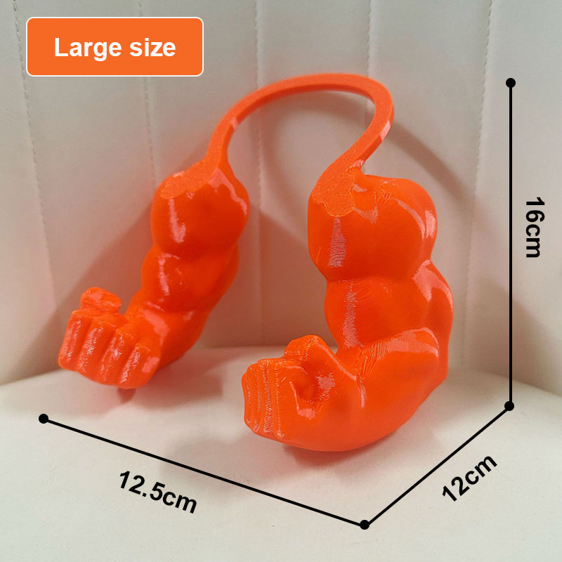 💪 3D Printed Hulk Arm Pet Prop: Funny Muscle Halter Neck Costume for Cats & Dogs! 🐱