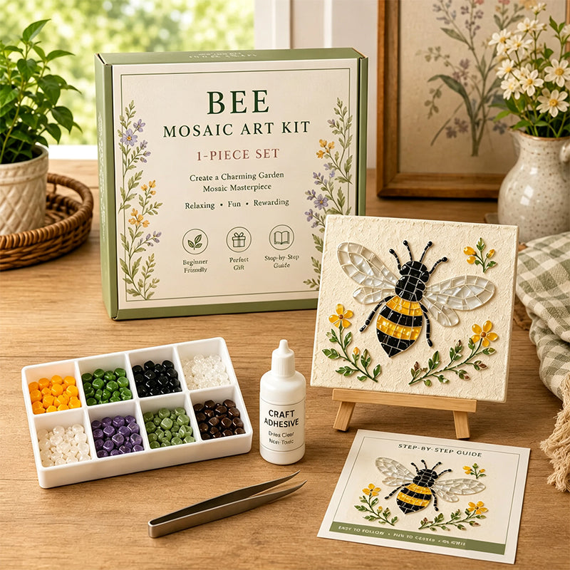🎨Create Shimmering Mosaic Art at Home! ✨Your Perfect Screen-Free Creative Escape! 🧘