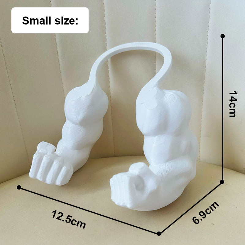 💪 3D Printed Hulk Arm Pet Prop: Funny Muscle Halter Neck Costume for Cats & Dogs! 🐱