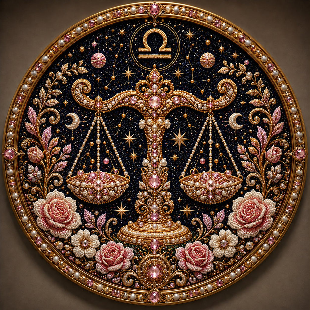 🌙✨Personalized 12 Zodiac Pearl Art Kit – Relax & Create! 🌌