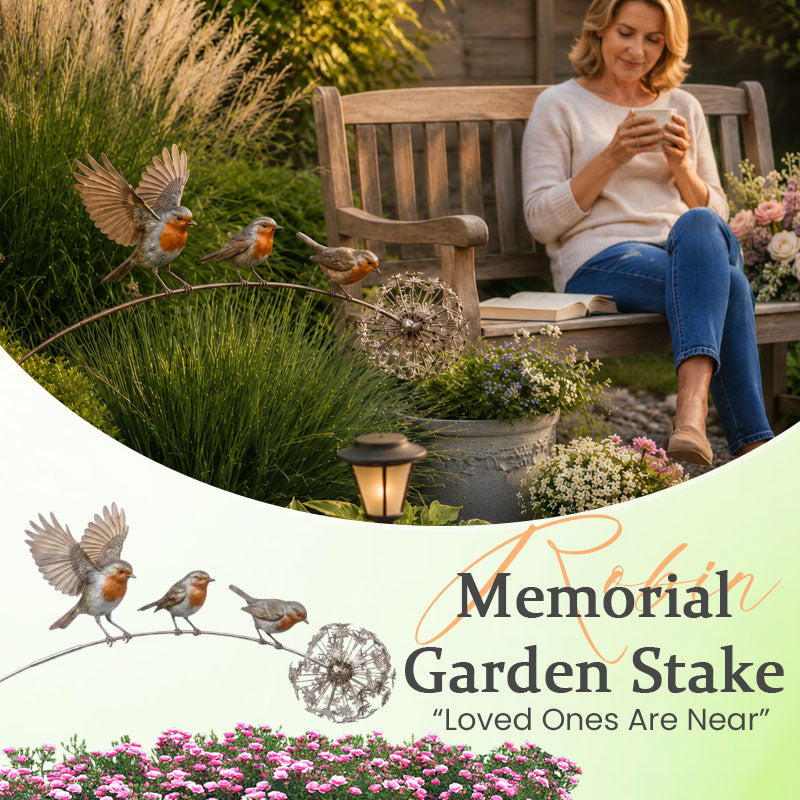 When A Robin Appears, A Loved One Is Near. Keep Their Memory Alive! 🕊️❤️🍂