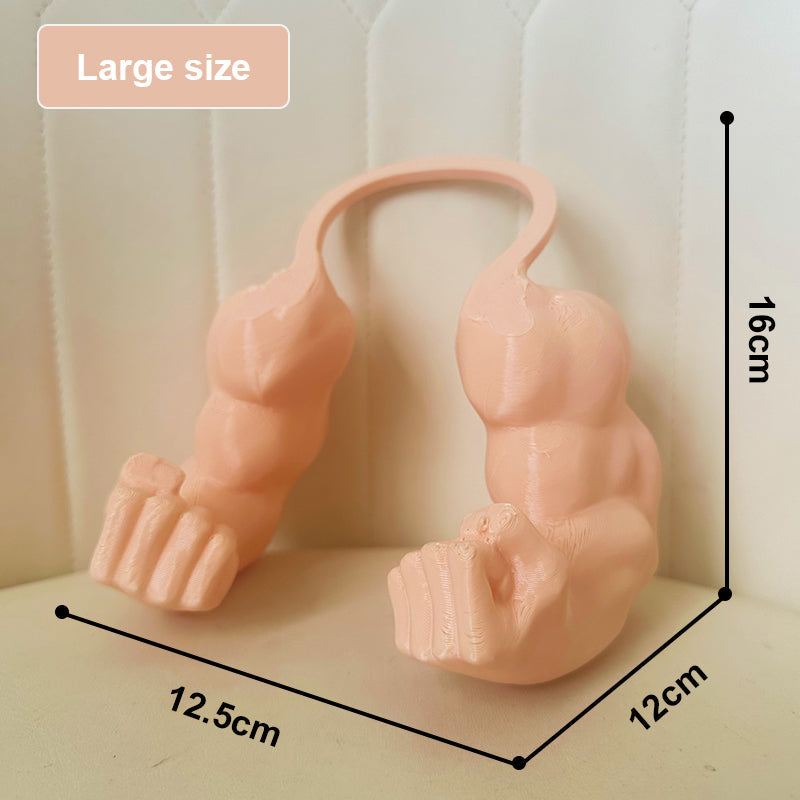 💪 3D Printed Hulk Arm Pet Prop: Funny Muscle Halter Neck Costume for Cats & Dogs! 🐱