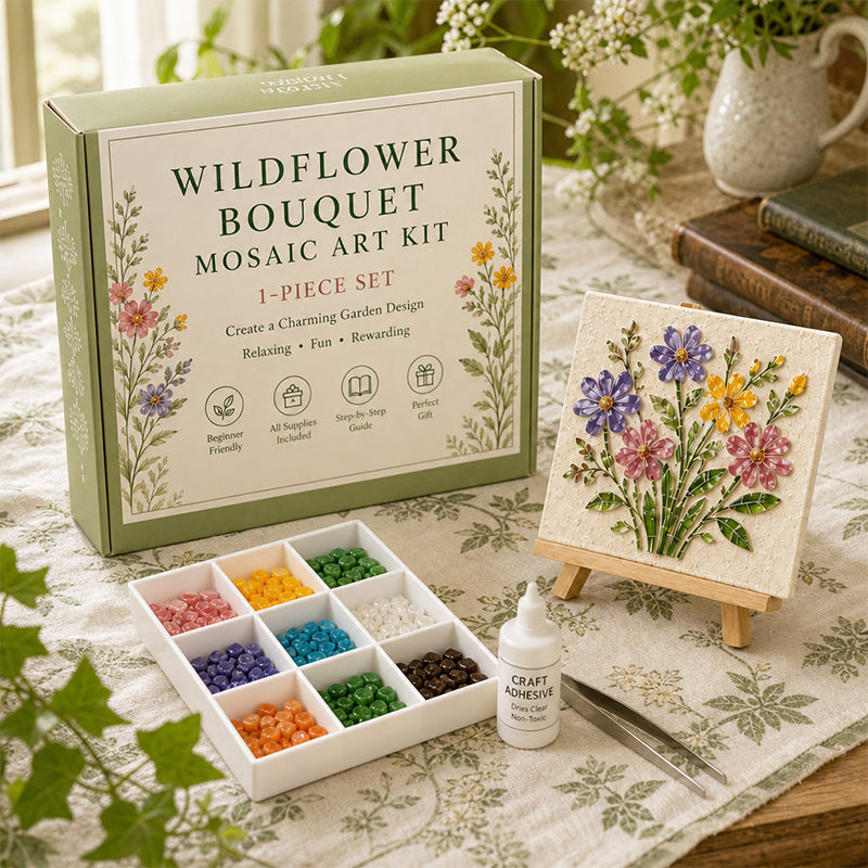🎨Create Shimmering Mosaic Art at Home! ✨Your Perfect Screen-Free Creative Escape! 🧘