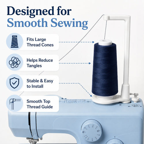 Keep Your Thread Steady & Avoid Tangling Instantly! 🧵✨