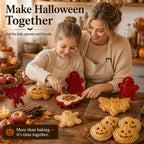 🎃 8-piece Halloween mini hand pie mould set