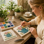 🎨Create Shimmering Mosaic Art at Home! ✨Your Perfect Screen-Free Creative Escape! 🧘