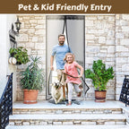 🦟 Keep pests out—installs in 2 minutes! The magnetic mesh door curtain! 🚪 ✨