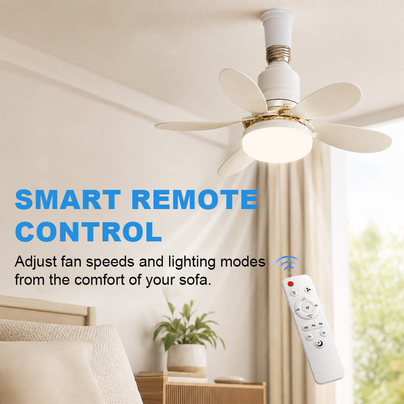 💡 Smart Fan Light Solution: Dimmable LED Ceiling Fan Lamp with Easy Mounting Hardware! 🌀