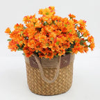🍁 Artificial Fall Chrysanthemum Mums: Vibrant UV-Resistant Outdoor Autumn Flowers! 🍂
