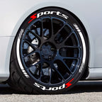 🏎️ 4PCS 3D Tire Lettering Stickers: Waterproof Universal Wheel Sidewall Decals! 🔥