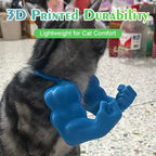 💪 3D Printed Hulk Arm Pet Prop: Funny Muscle Halter Neck Costume for Cats & Dogs! 🐱