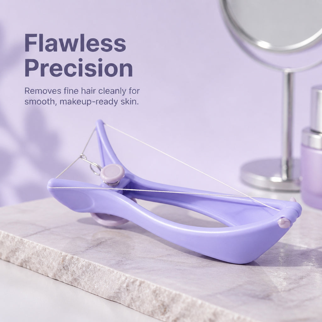 🧵Get Salon-Smooth Facial Threading At Home! ✨