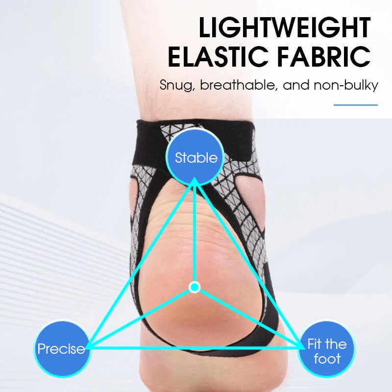 🏃‍♂️Adjustable Elastic Ankle Brace – Reclaim Your Stride & Stability! ✨