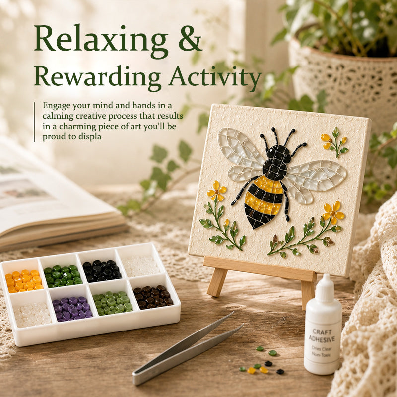 🎨Create Shimmering Mosaic Art at Home! ✨Your Perfect Screen-Free Creative Escape! 🧘