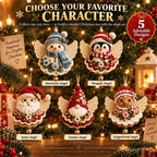 🎄 DIY kit for a crocheted Christmas angel as a Christmas decoration – Make it yourself, hang it up and cherish it✨