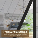 🦟 Keep pests out—installs in 2 minutes! The magnetic mesh door curtain! 🚪 ✨