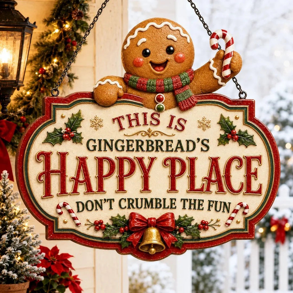 🎄Collection of wooden hanging signs featuring Christmas characters | 8 festive designs measuring 7.9 or 11.8 inches, with vintage-inspired illustrations, layered Christmas details and a hanging design ✨