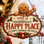 🎄Collection of wooden hanging signs featuring Christmas characters | 8 festive designs measuring 7.9 or 11.8 inches, with vintage-inspired illustrations, layered Christmas details and a hanging design ✨