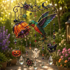 ✨🎃Cast Rainbow Light with Gothic Halloween Wind Chimes! 🎃