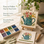 🎨Create Shimmering Mosaic Art at Home! ✨Your Perfect Screen-Free Creative Escape! 🧘