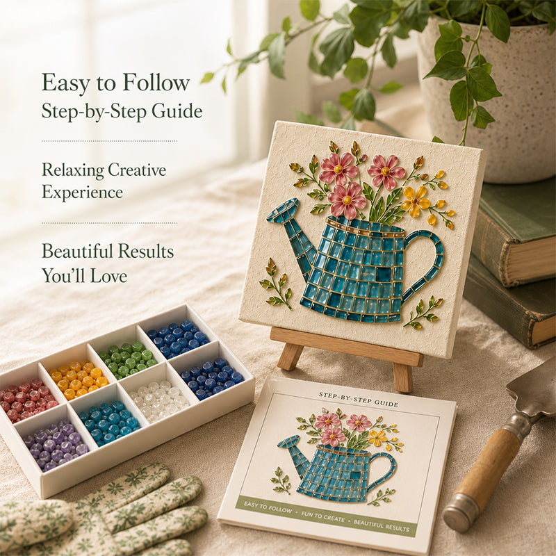 🎨Create Shimmering Mosaic Art at Home! ✨Your Perfect Screen-Free Creative Escape! 🧘