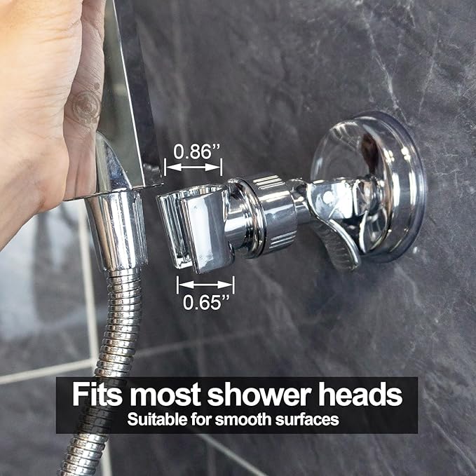 Place Your Shower Head Exactly Where You Need It Drill-Free! 🚿✨