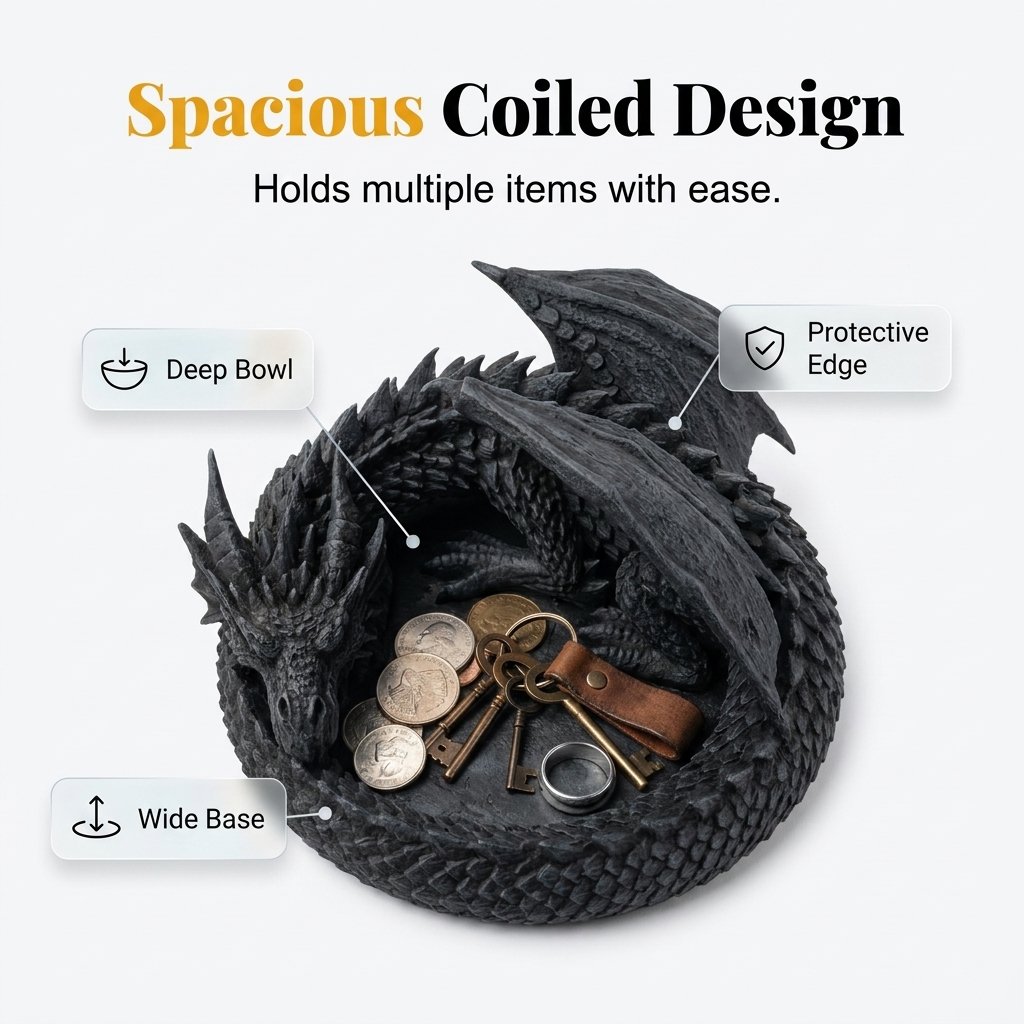 Keep Your Jewelry Guarded By A Majestic Dragon Instantly! 🐉✨