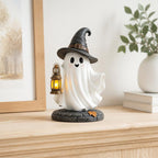 👻 Adorable Ghost Figurines: Cute Halloween & Autumn Desk Decor! 🎃
