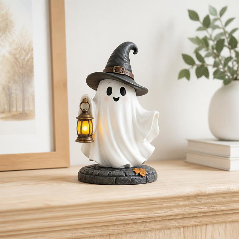 👻 Adorable Ghost Figurines: Cute Halloween & Autumn Desk Decor! 🎃