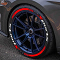 🏎️ 4PCS 3D Tire Lettering Stickers: Waterproof Universal Wheel Sidewall Decals! 🔥