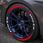 🏎️ 4PCS 3D Tire Lettering Stickers: Waterproof Universal Wheel Sidewall Decals! 🔥