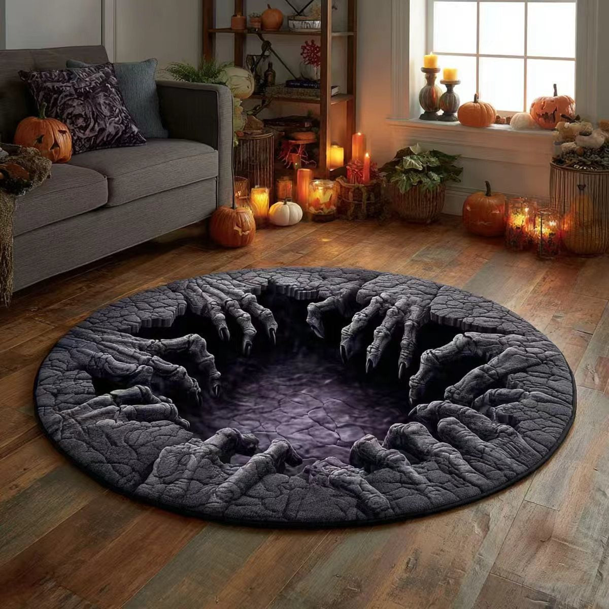 🔥 50% OFF TODAY 🎃Shock Your Guests with 3D Skeleton Illusion! 💀