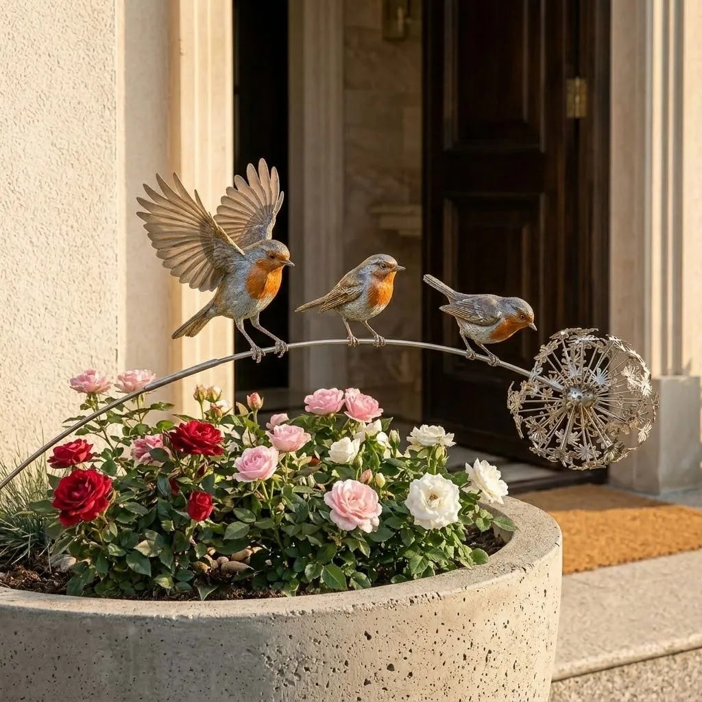 When A Robin Appears, A Loved One Is Near. Keep Their Memory Alive! 🕊️❤️🍂