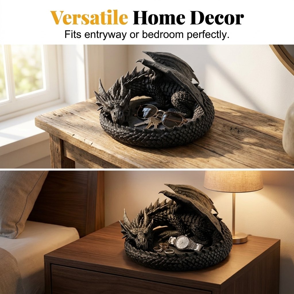 Keep Your Jewelry Guarded By A Majestic Dragon Instantly! 🐉✨