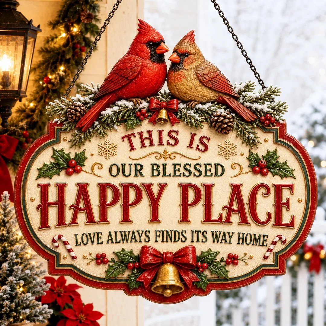 🎄Collection of wooden hanging signs featuring Christmas characters | 8 festive designs measuring 7.9 or 11.8 inches, with vintage-inspired illustrations, layered Christmas details and a hanging design ✨