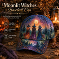 🌙 Three Witches Moonlight Baseball Cap