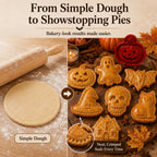 🎃 8-piece Halloween mini hand pie mould set